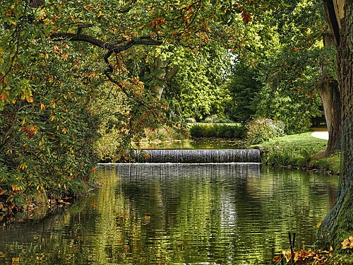 Plattenwasserfall -