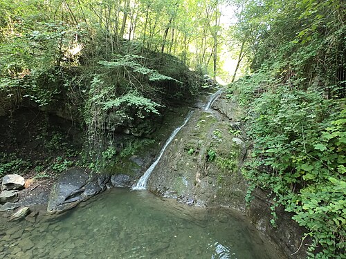 Cascata vicino a Prada