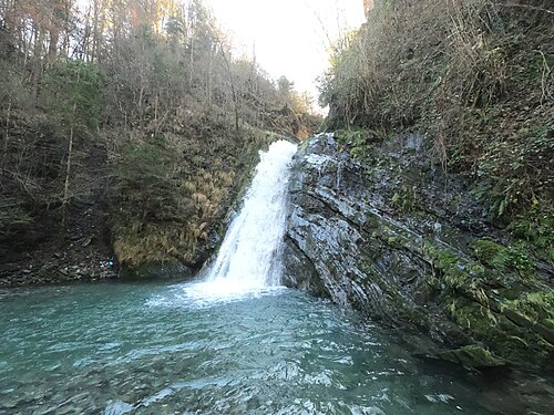 Cascata vicino a Molino