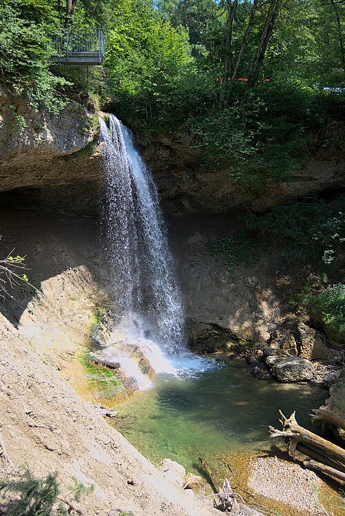 Erster großer Wasserfall