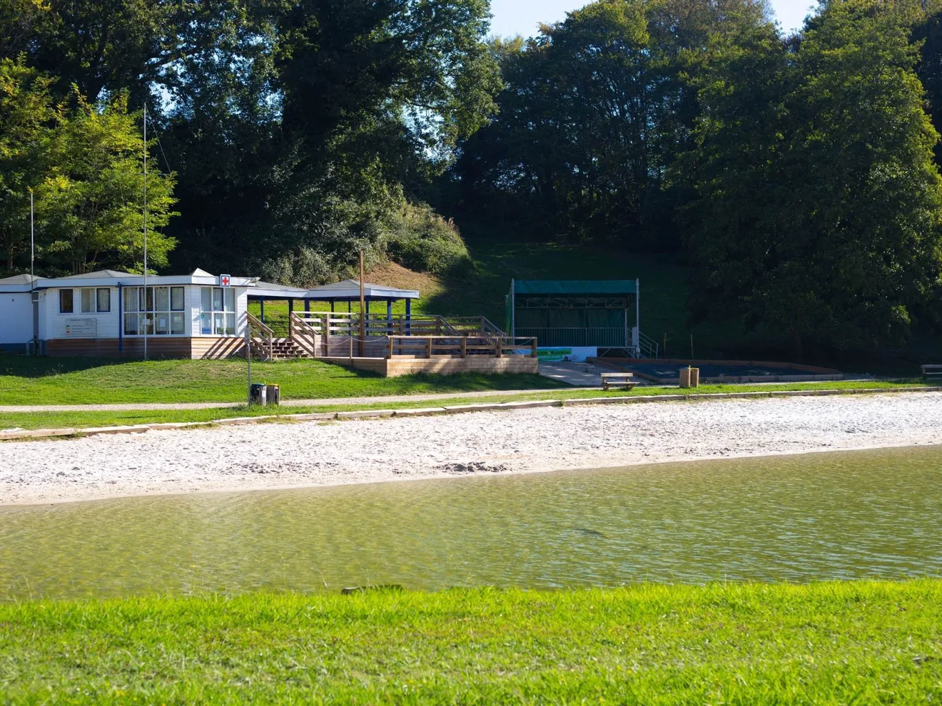 Lieu de baignade près de Cabet